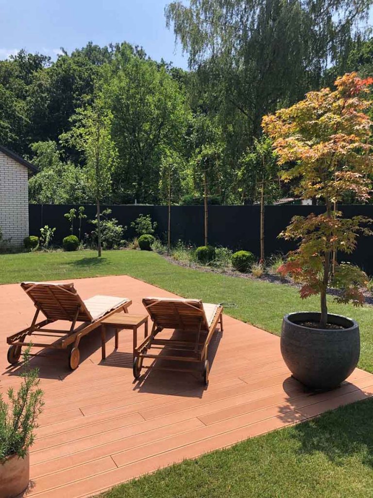WPC Decking Milk Brown Jaccuzzi Maksimir